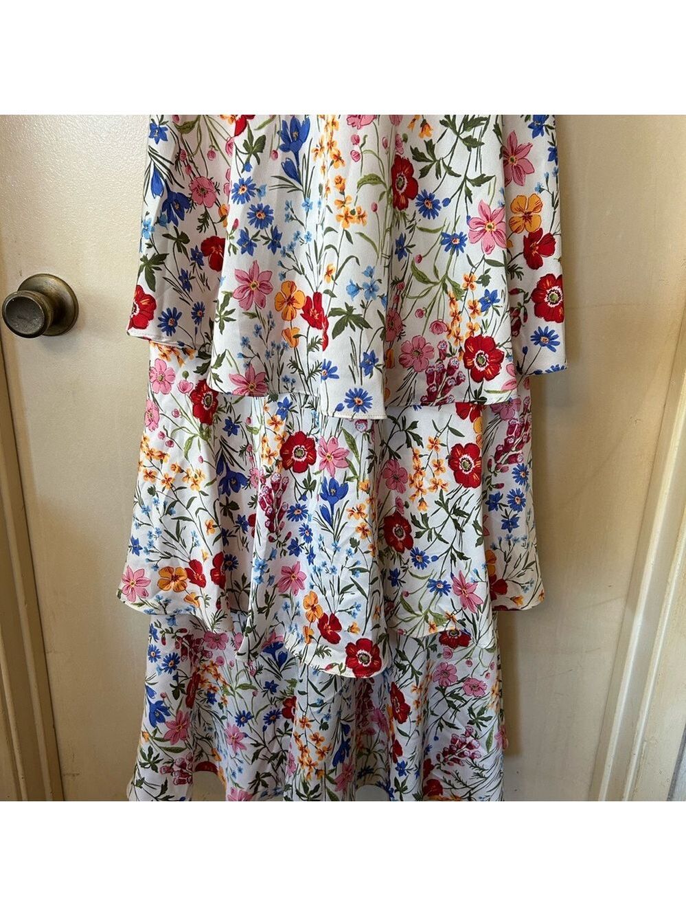 Skies Are Blue Floral Tiered Maxi Dress size XS - Picture 5 of 11